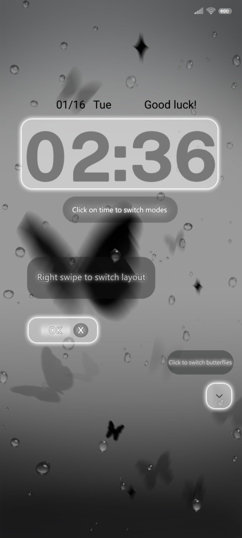 Rain Butterfly screenshot
