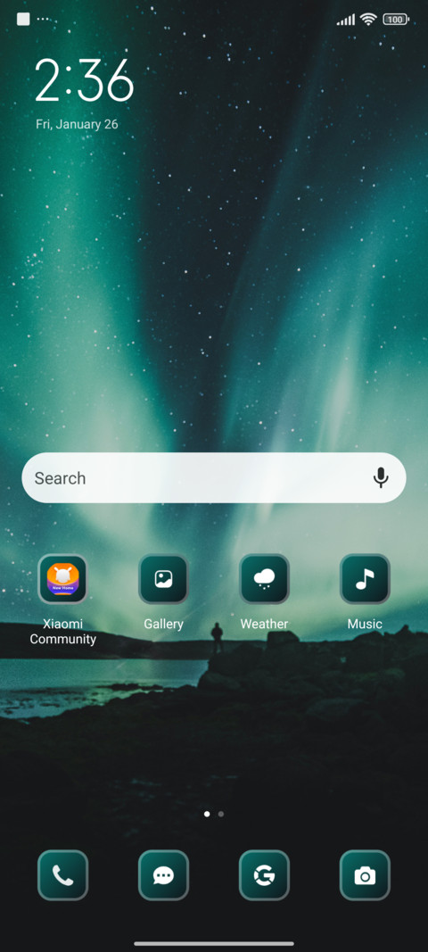 Iceland Aurora screenshot