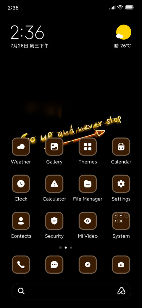Motivation Neon screenshot