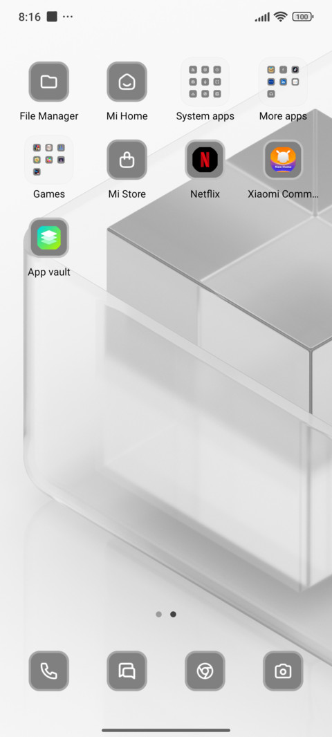 White Glass screenshot