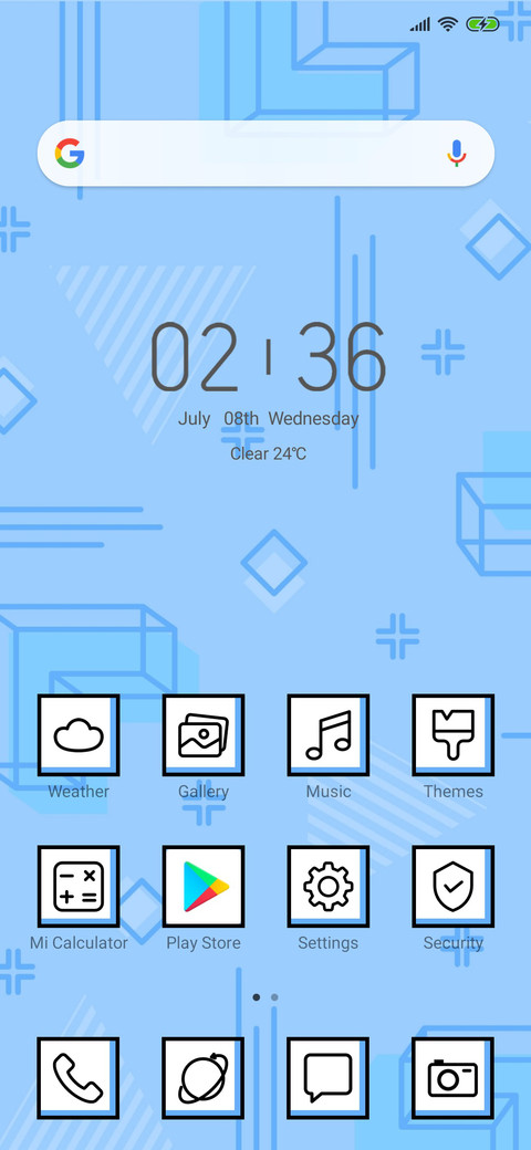 Abstract Pattern Geo_3MDS screenshot