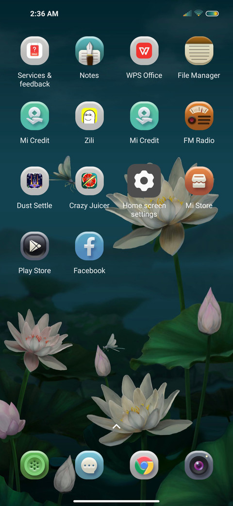 Lotus pond screenshot