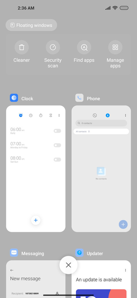blue memory screenshot