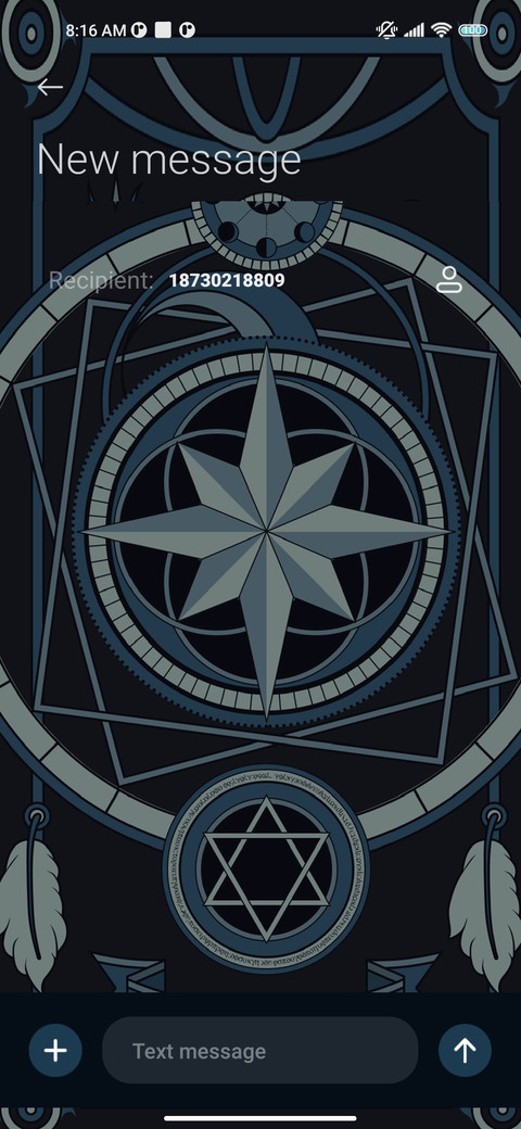 Blue Magic Card screenshot