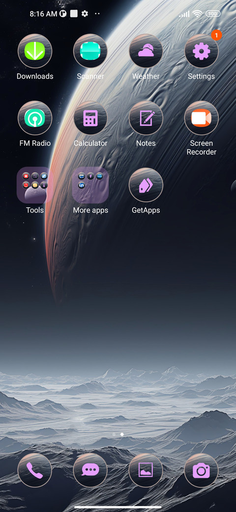space globe screenshot