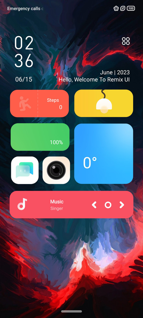 Remix UI screenshot
