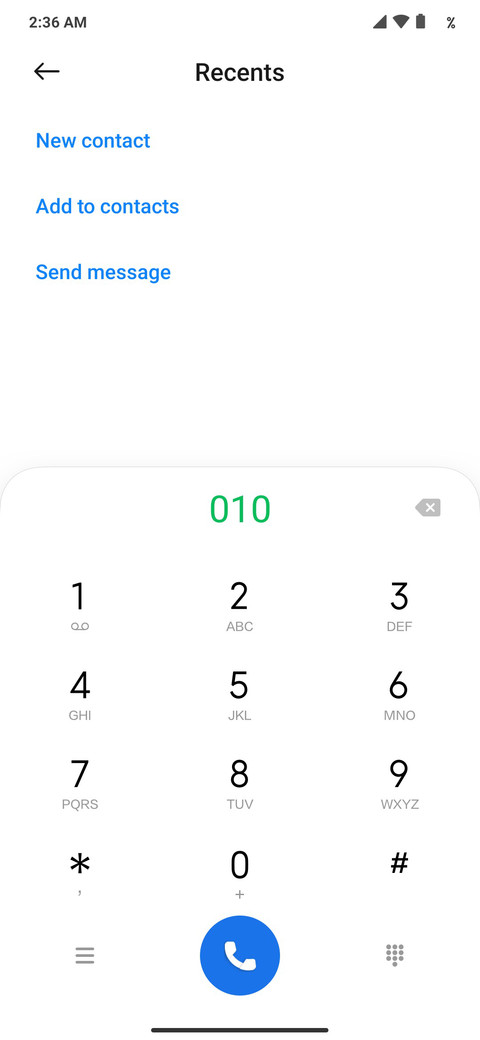 Pure Android 12 screenshot