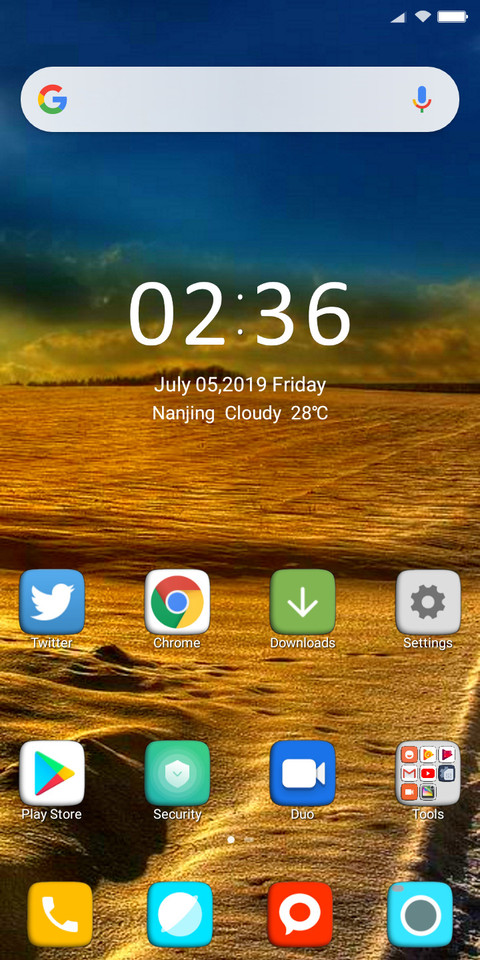 Desert Sand W10 screenshot