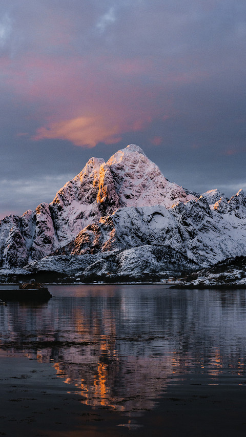 Good morning from the cabin in Lofoten screenshot