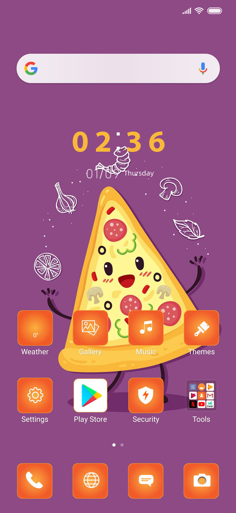 PizzaMinimal_3MD screenshot