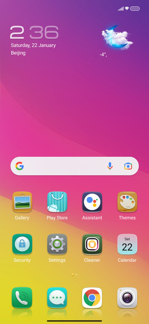 Oppo Color screenshot
