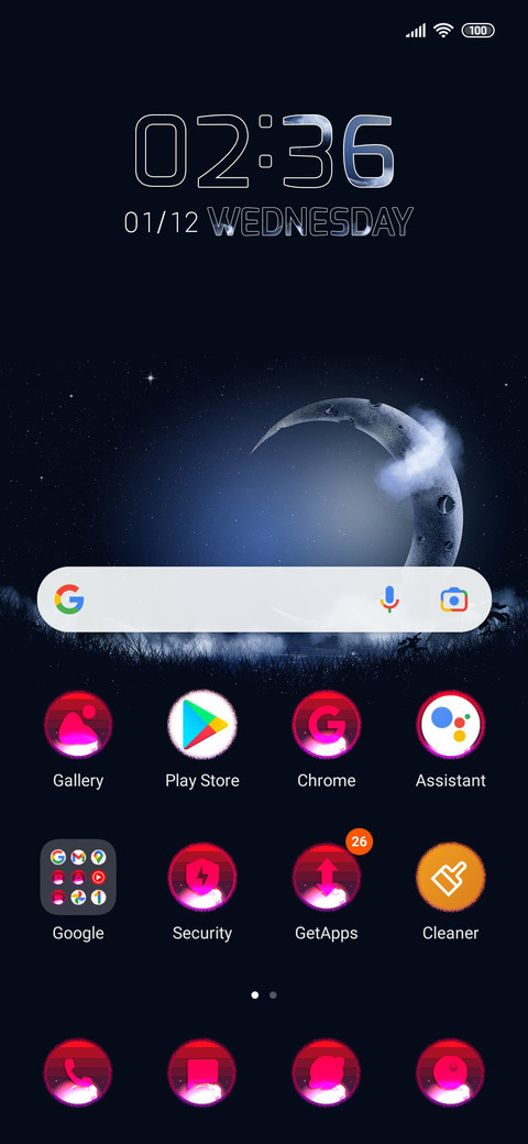 Starry Moon screenshot
