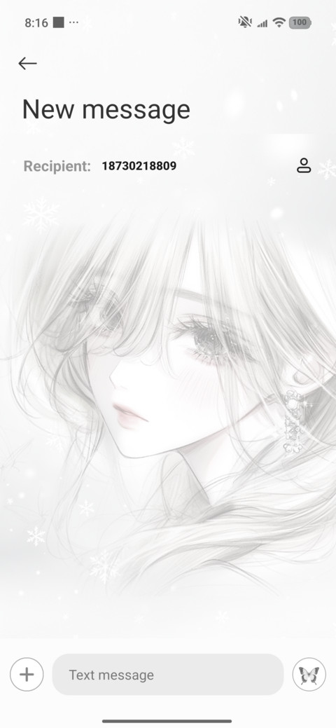 Winter Snow Girl screenshot