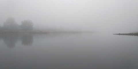 Morning river Odra screenshot