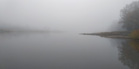 Morning river Odra screenshot