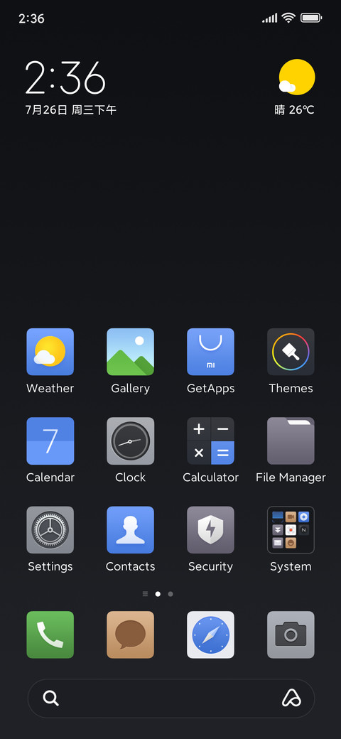 Midnight screenshot