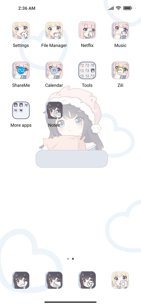 Warm Girl screenshot