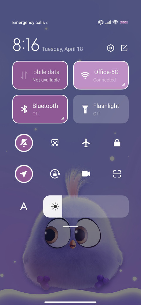 Angry Birds Purple screenshot