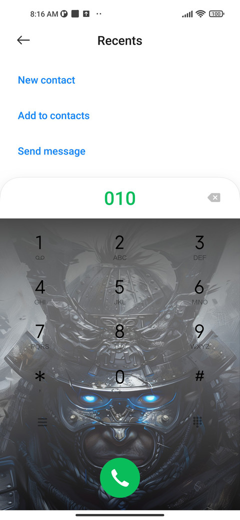 Samurai mask screenshot