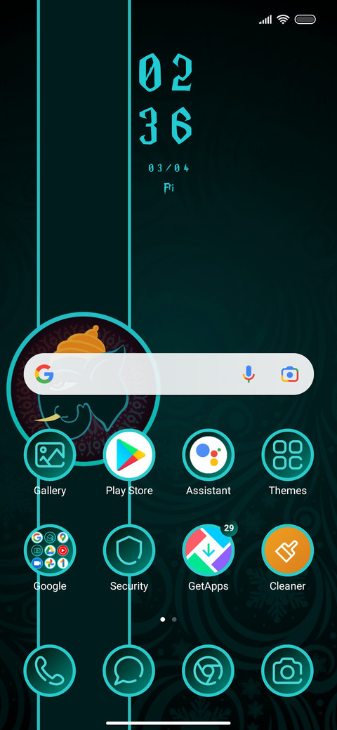 Teal Ganesha screenshot