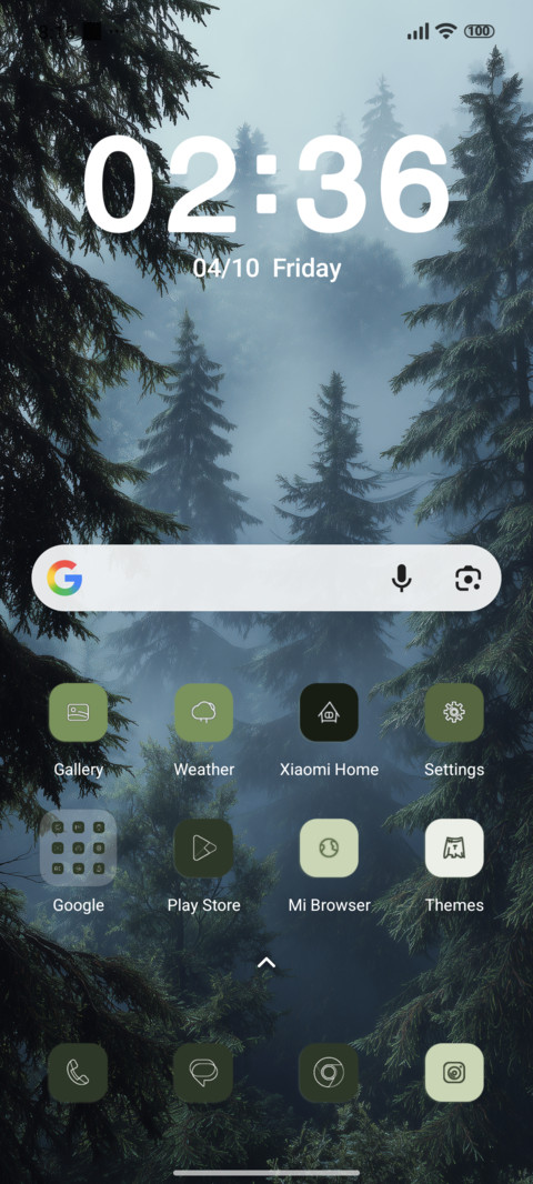 Forest OS screenshot