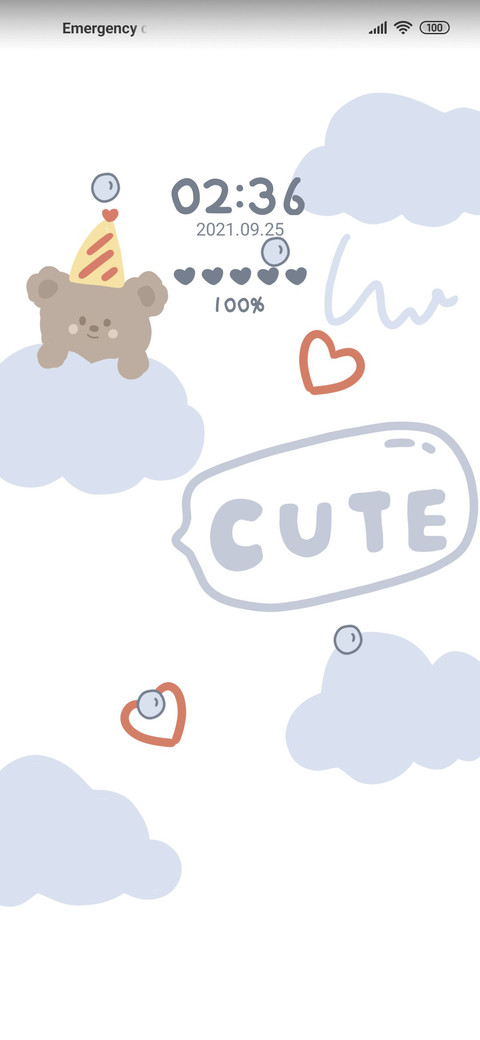 Blue simple bear screenshot