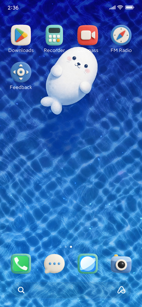 Minimal Swim Seal screenshot