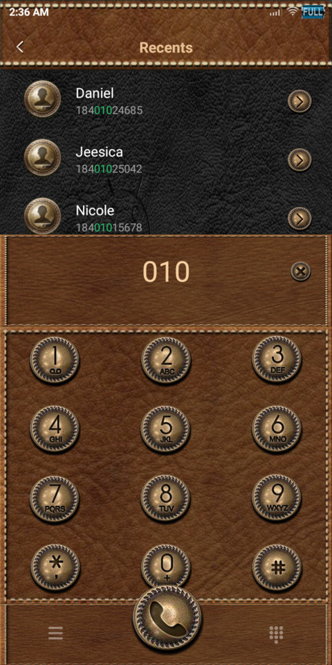 Leather Black screenshot