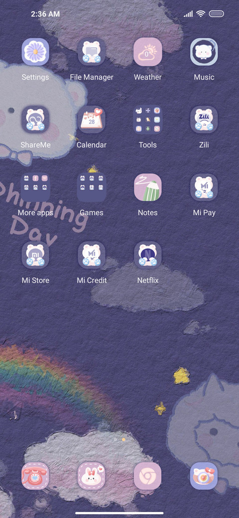 Little cute dial screenshot
