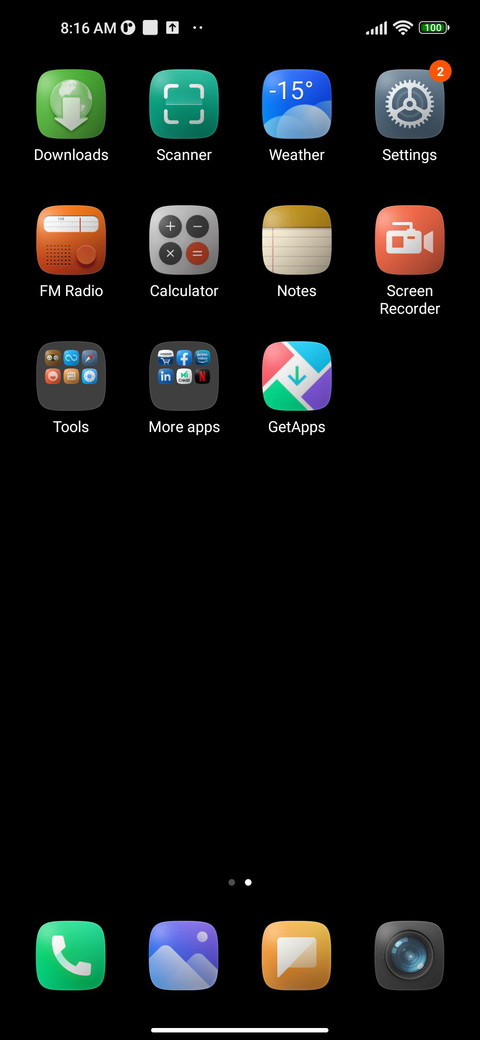 Black Amoled screenshot