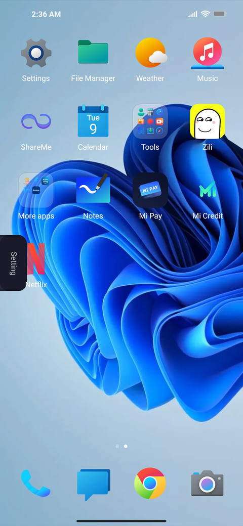 Lavender OS screenshot
