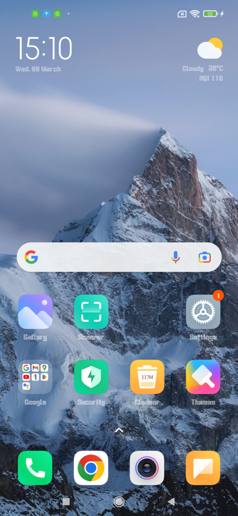 Dos líneas screenshot