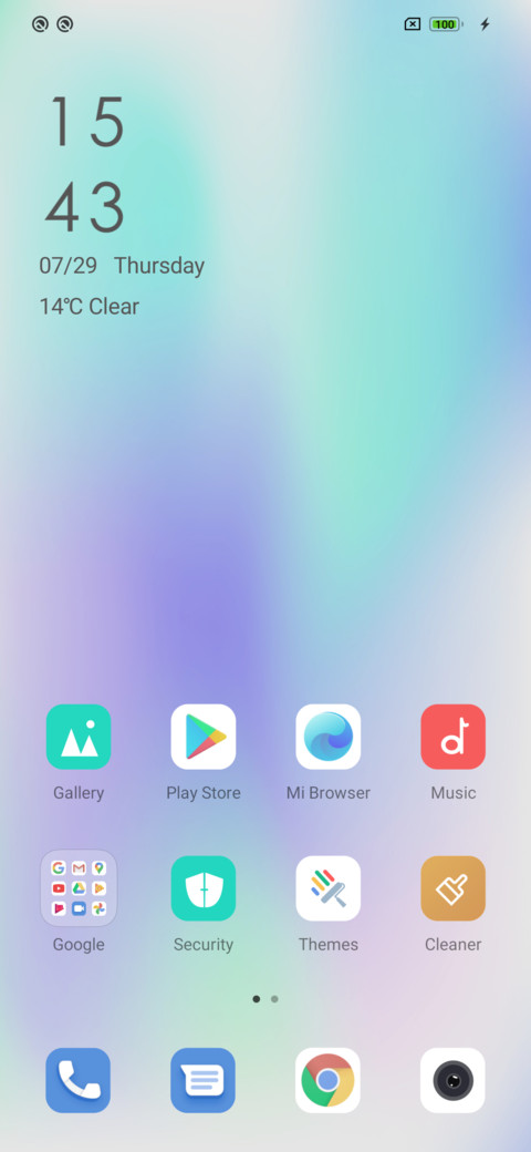 Gradient X screenshot