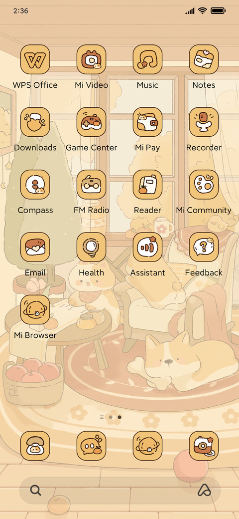 Autumn fairy-tales screenshot