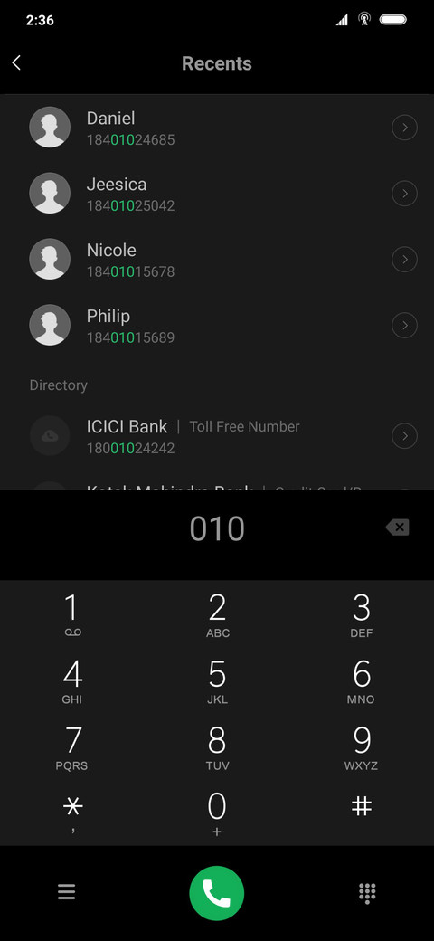 Dark Grey Pie v1.1 screenshot