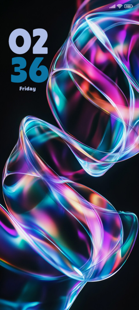Neon Ribbons screenshot