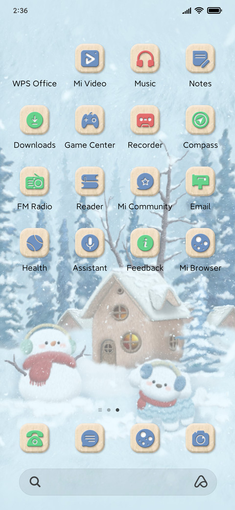 Winter Day Letter screenshot