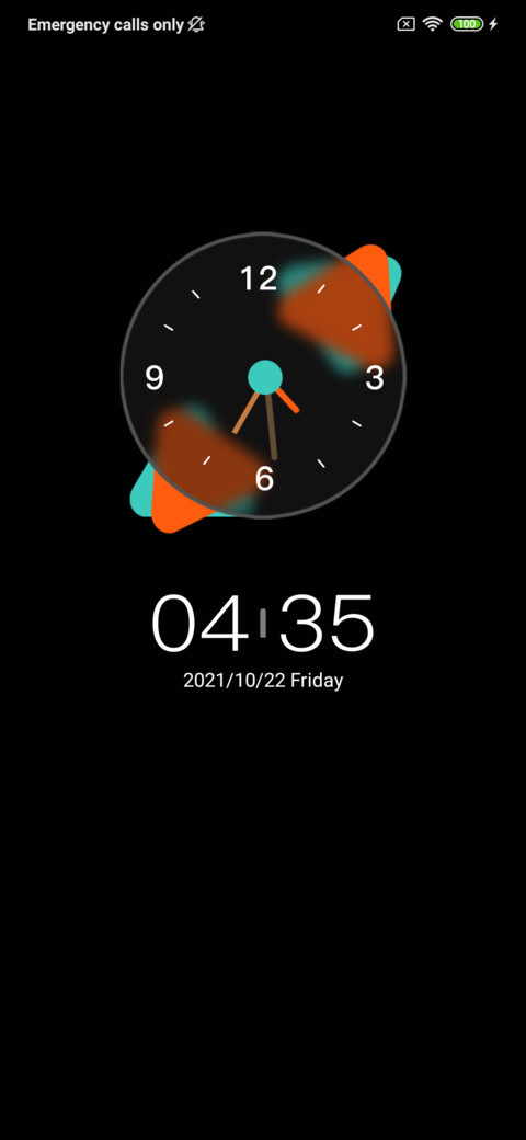 Orange screenshot