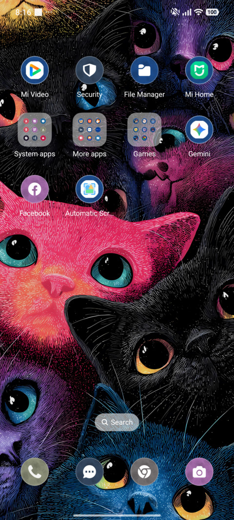 Neon Paws screenshot