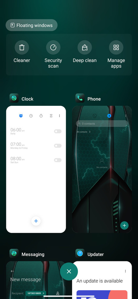 Grid metal screenshot