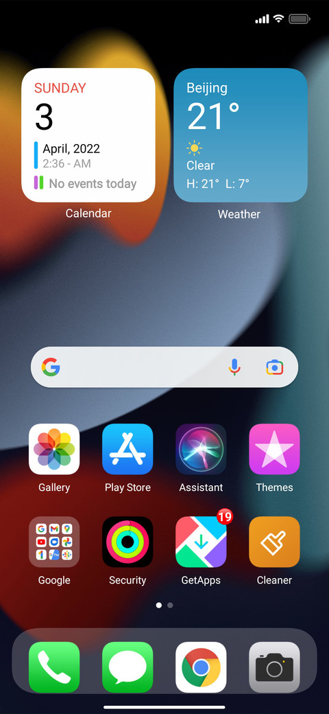 iOS15 Mix screenshot