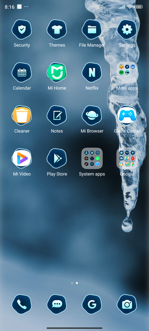 ice frozen screenshot