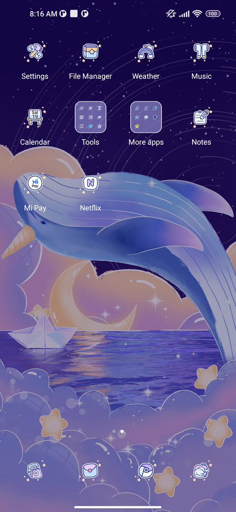 Whale fantasy screenshot
