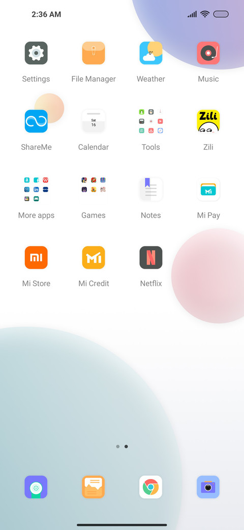 Gradient ball screenshot