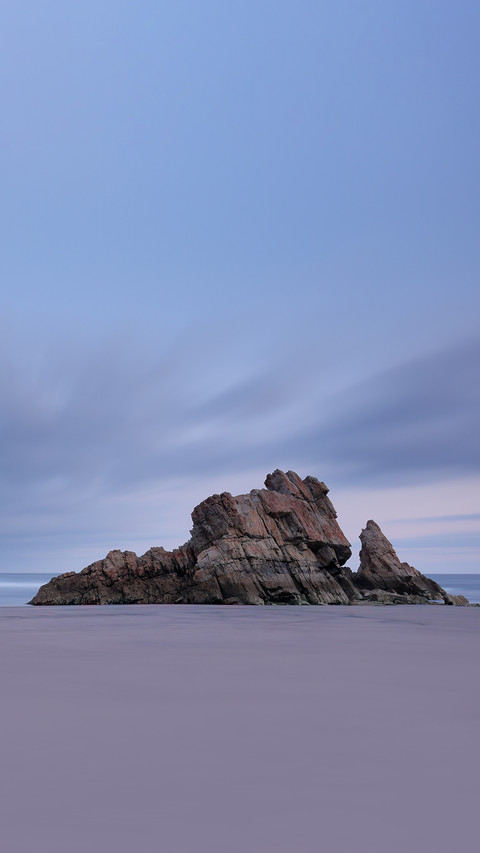 Photography of a long exposure in a sunrise screenshot