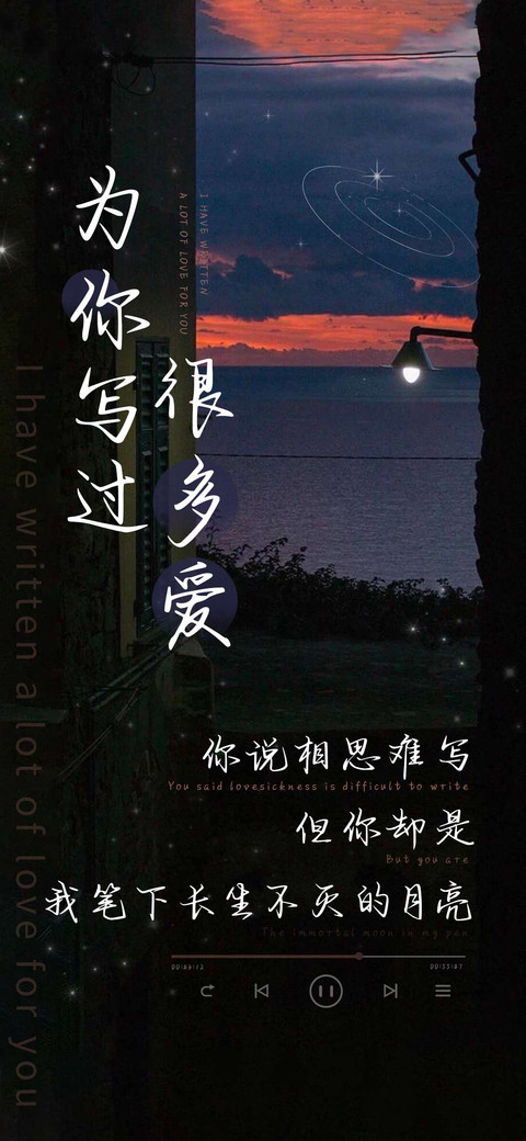 为你写过很多爱 screenshot
