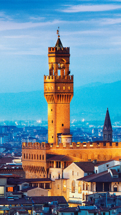 The night view of florence screenshot