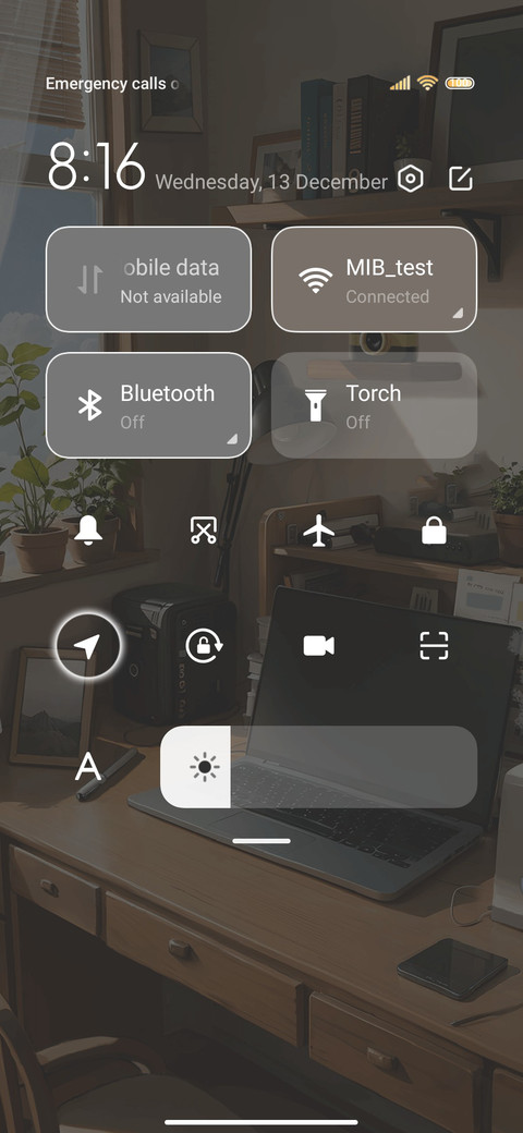 Perceived the desk screenshot