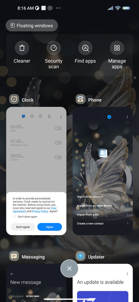 Butterfly simple screenshot
