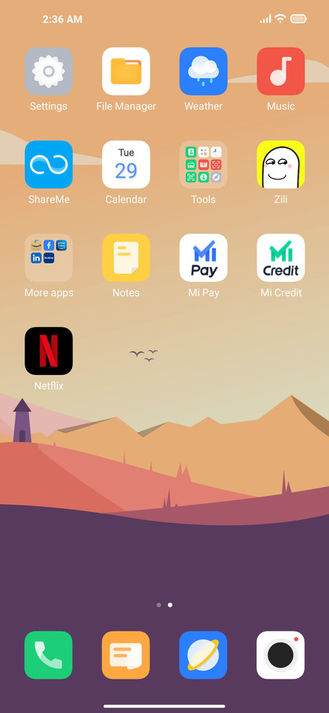 Fantom UI screenshot